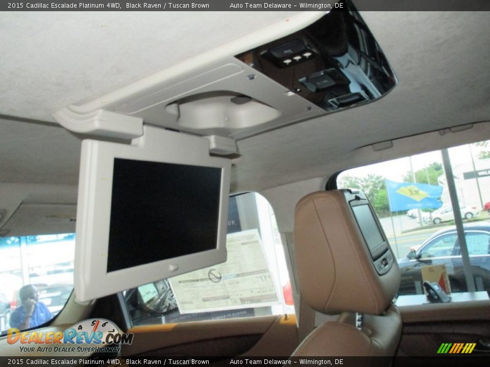 2015 Cadillac Escalade Platinum 4WD Black Raven / Tuscan Brown Photo #10