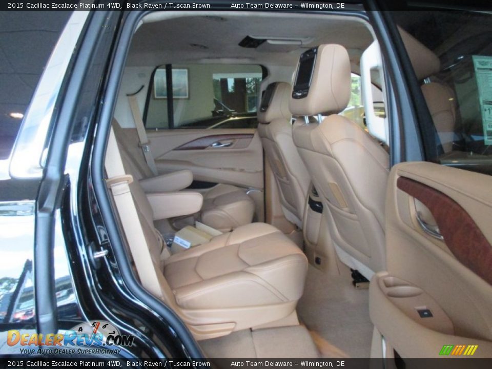 2015 Cadillac Escalade Platinum 4WD Black Raven / Tuscan Brown Photo #11