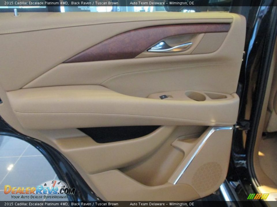 2015 Cadillac Escalade Platinum 4WD Black Raven / Tuscan Brown Photo #15