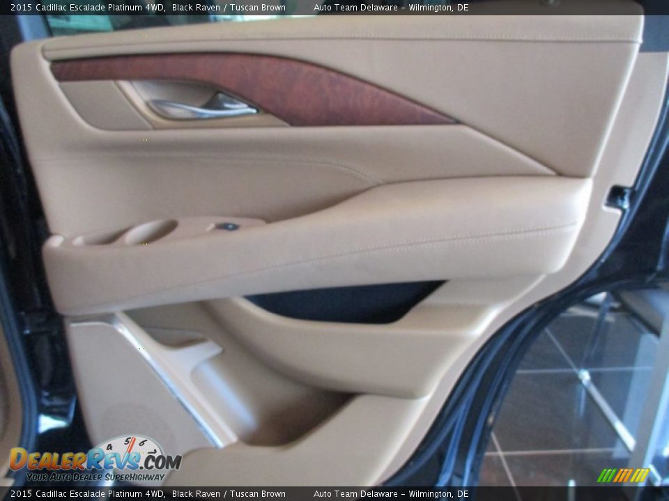 2015 Cadillac Escalade Platinum 4WD Black Raven / Tuscan Brown Photo #16