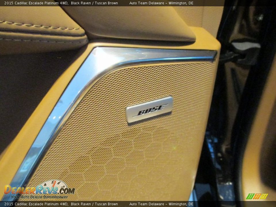 2015 Cadillac Escalade Platinum 4WD Black Raven / Tuscan Brown Photo #17