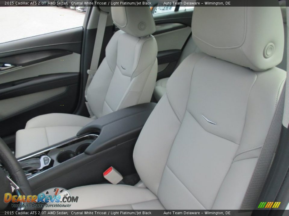 Front Seat of 2015 Cadillac ATS 2.0T AWD Sedan Photo #6