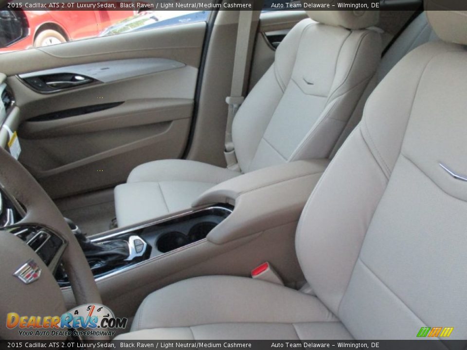 Front Seat of 2015 Cadillac ATS 2.0T Luxury Sedan Photo #5