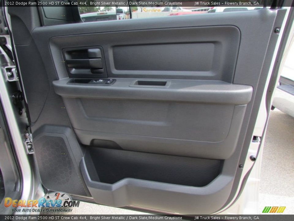 2012 Dodge Ram 2500 HD ST Crew Cab 4x4 Bright Silver Metallic / Dark Slate/Medium Graystone Photo #15