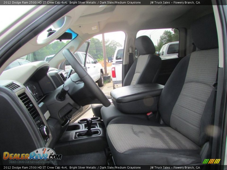 2012 Dodge Ram 2500 HD ST Crew Cab 4x4 Bright Silver Metallic / Dark Slate/Medium Graystone Photo #36