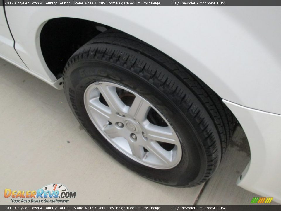 2012 Chrysler Town & Country Touring Stone White / Dark Frost Beige/Medium Frost Beige Photo #7