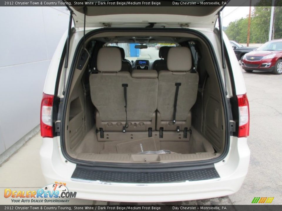 2012 Chrysler Town & Country Touring Stone White / Dark Frost Beige/Medium Frost Beige Photo #14