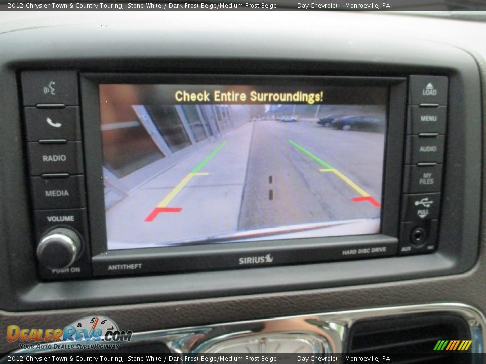2012 Chrysler Town & Country Touring Stone White / Dark Frost Beige/Medium Frost Beige Photo #26