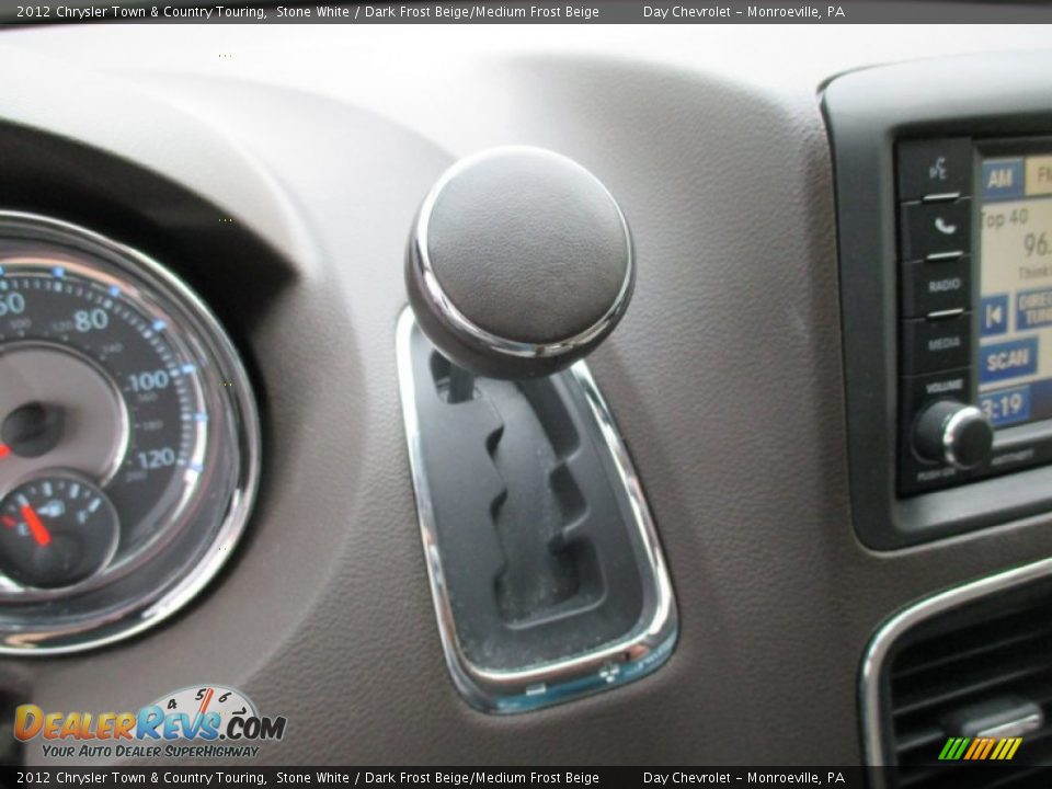 2012 Chrysler Town & Country Touring Stone White / Dark Frost Beige/Medium Frost Beige Photo #33