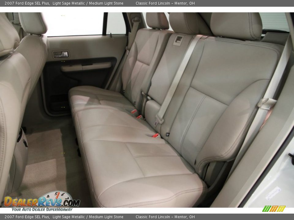 Rear Seat of 2007 Ford Edge SEL Plus Photo #11