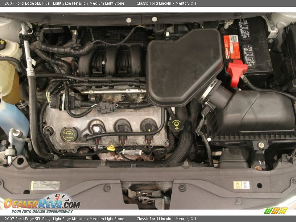 2007 Ford Edge SEL Plus 3.5 Liter DOHC 24-Valve VVT Duratec V6 Engine Photo #13