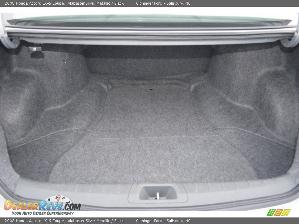 2008 Honda Accord LX-S Coupe Alabaster Silver Metallic / Black Photo #12