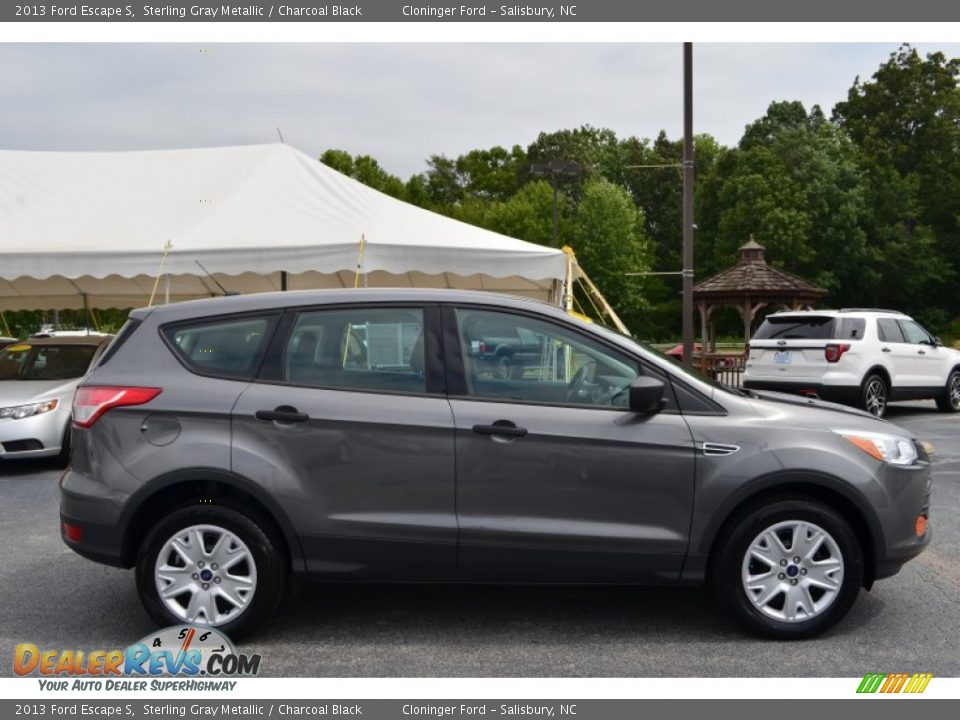 2013 Ford Escape S Sterling Gray Metallic / Charcoal Black Photo #2