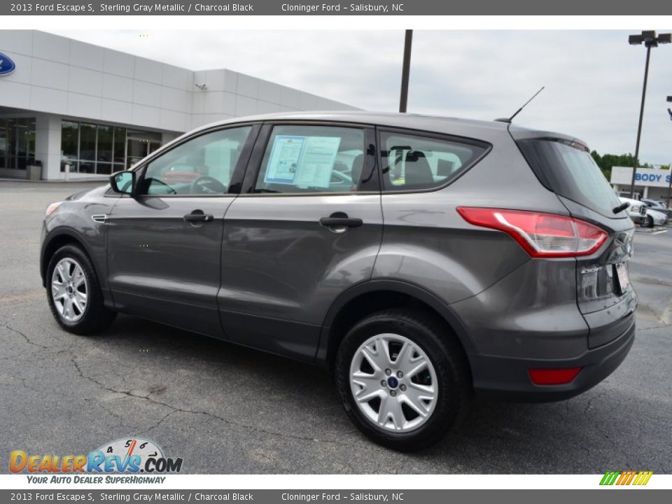 2013 Ford Escape S Sterling Gray Metallic / Charcoal Black Photo #5