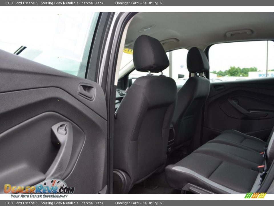 2013 Ford Escape S Sterling Gray Metallic / Charcoal Black Photo #13