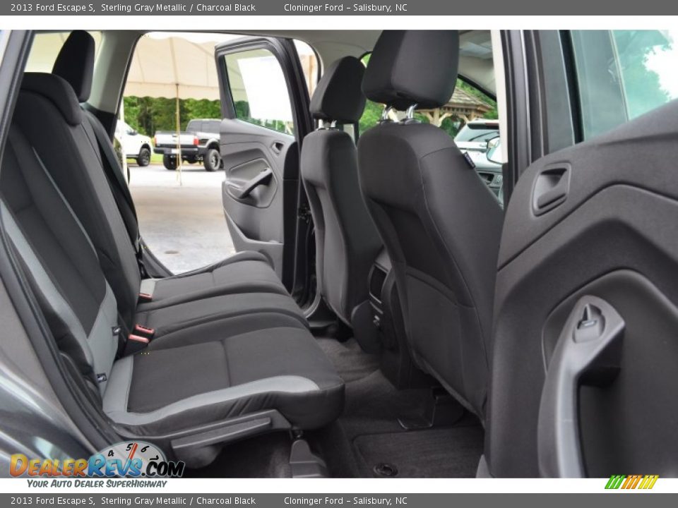 2013 Ford Escape S Sterling Gray Metallic / Charcoal Black Photo #15
