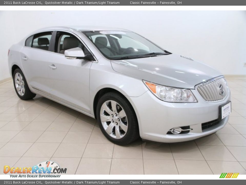 2011 Buick LaCrosse CXL Quicksilver Metallic / Dark Titanium/Light Titanium Photo #1