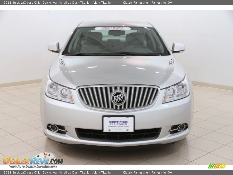 2011 Buick LaCrosse CXL Quicksilver Metallic / Dark Titanium/Light Titanium Photo #2