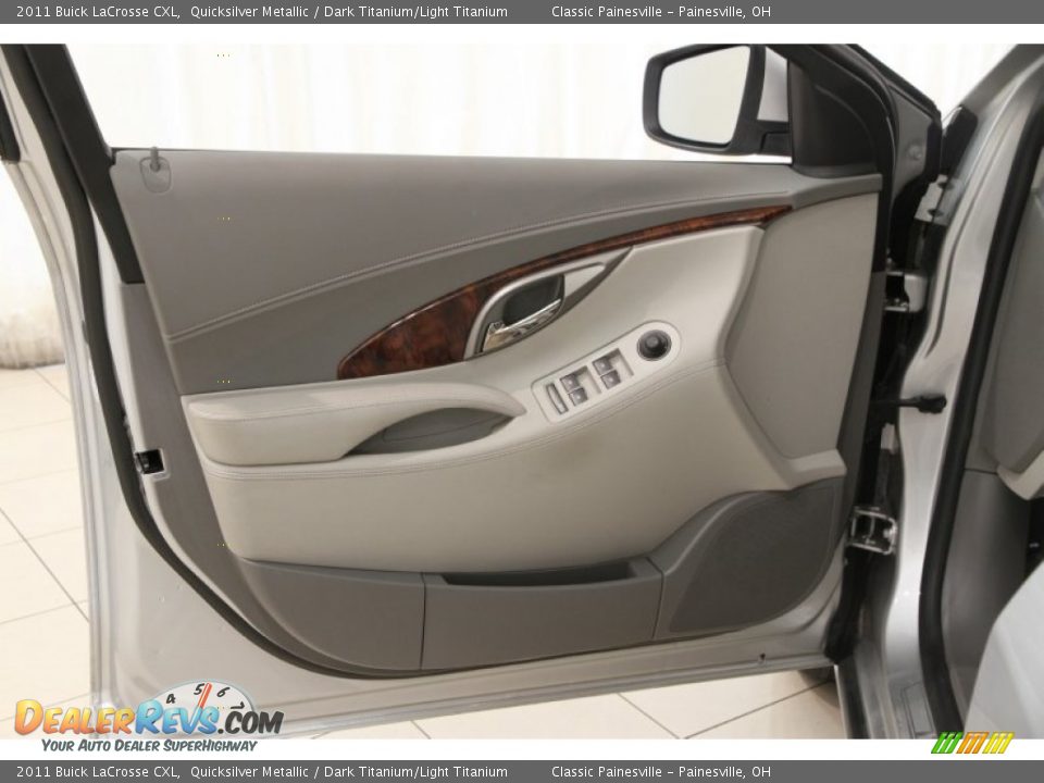 2011 Buick LaCrosse CXL Quicksilver Metallic / Dark Titanium/Light Titanium Photo #4