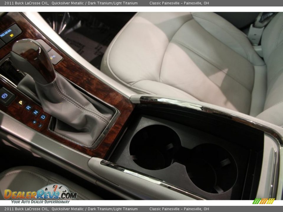 2011 Buick LaCrosse CXL Quicksilver Metallic / Dark Titanium/Light Titanium Photo #10