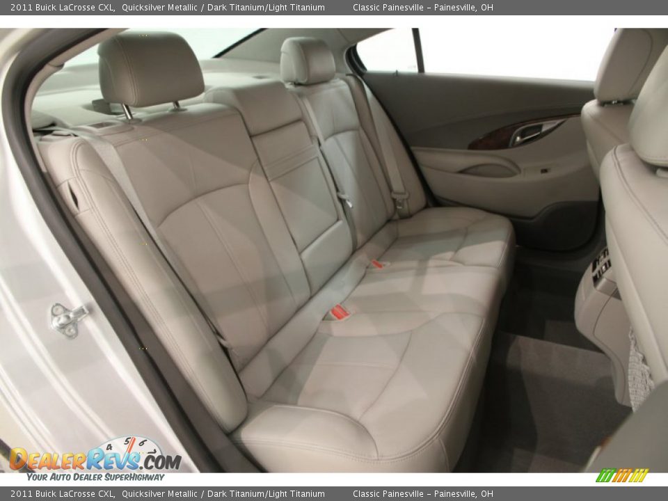 2011 Buick LaCrosse CXL Quicksilver Metallic / Dark Titanium/Light Titanium Photo #12