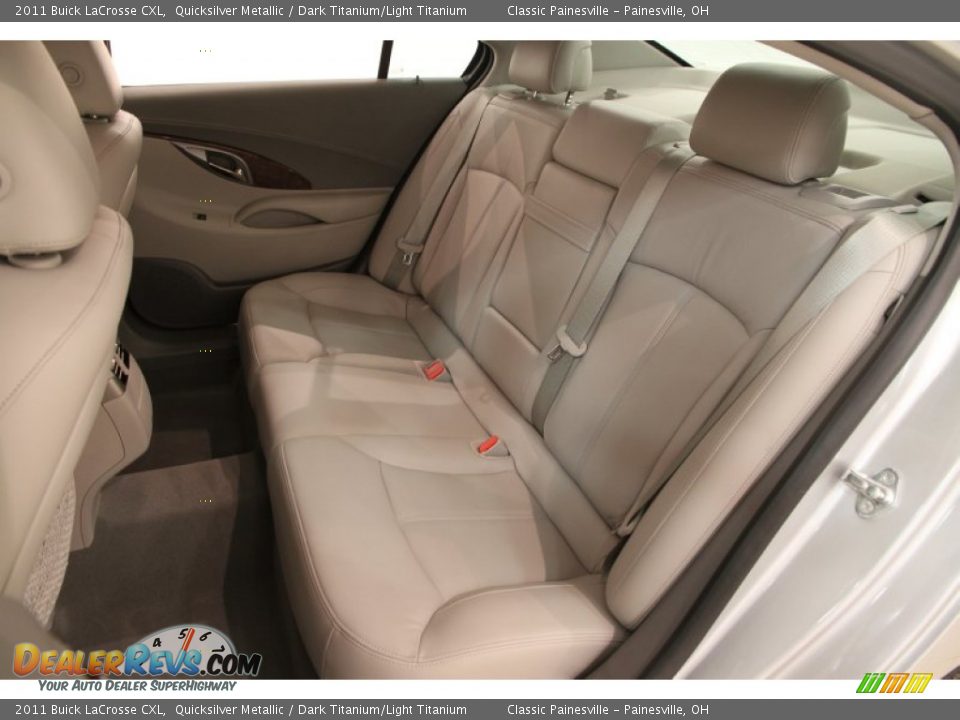 2011 Buick LaCrosse CXL Quicksilver Metallic / Dark Titanium/Light Titanium Photo #13