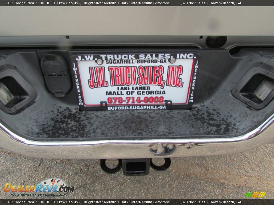 2012 Dodge Ram 2500 HD ST Crew Cab 4x4 Bright Silver Metallic / Dark Slate/Medium Graystone Photo #11