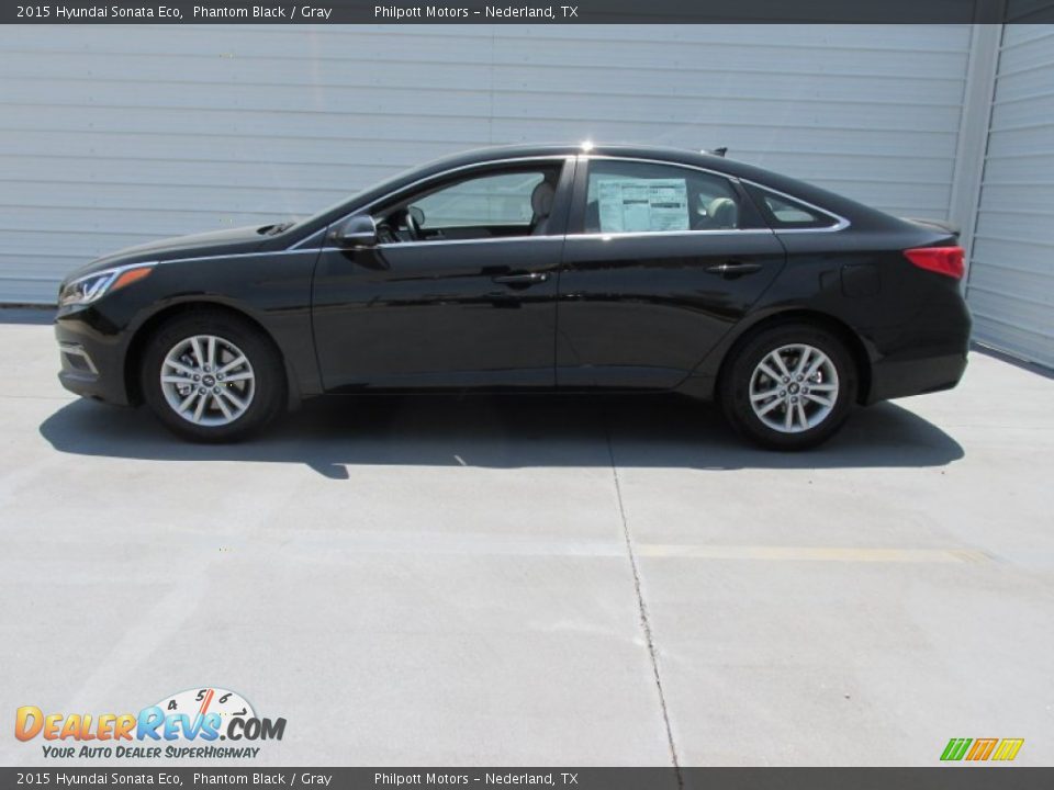 Phantom Black 2015 Hyundai Sonata Eco Photo #6
