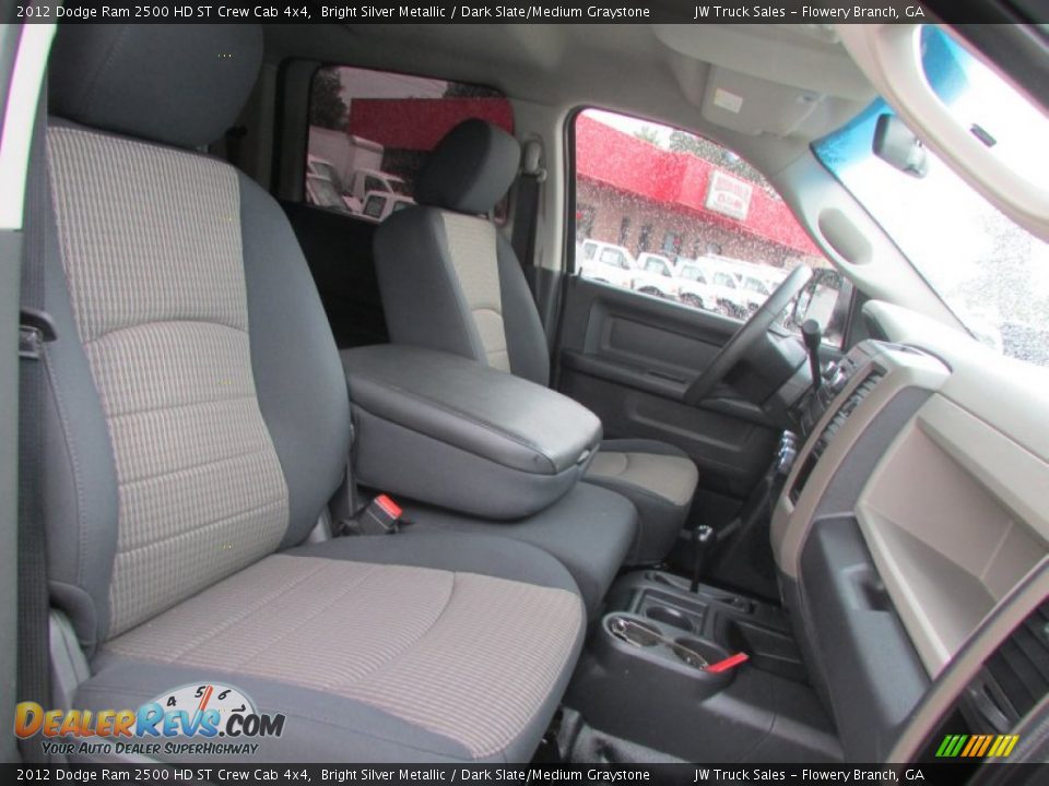 2012 Dodge Ram 2500 HD ST Crew Cab 4x4 Bright Silver Metallic / Dark Slate/Medium Graystone Photo #20