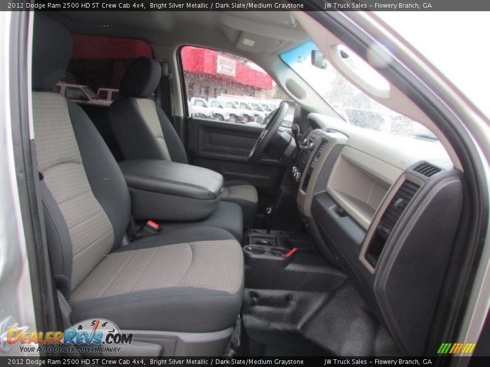 2012 Dodge Ram 2500 HD ST Crew Cab 4x4 Bright Silver Metallic / Dark Slate/Medium Graystone Photo #21