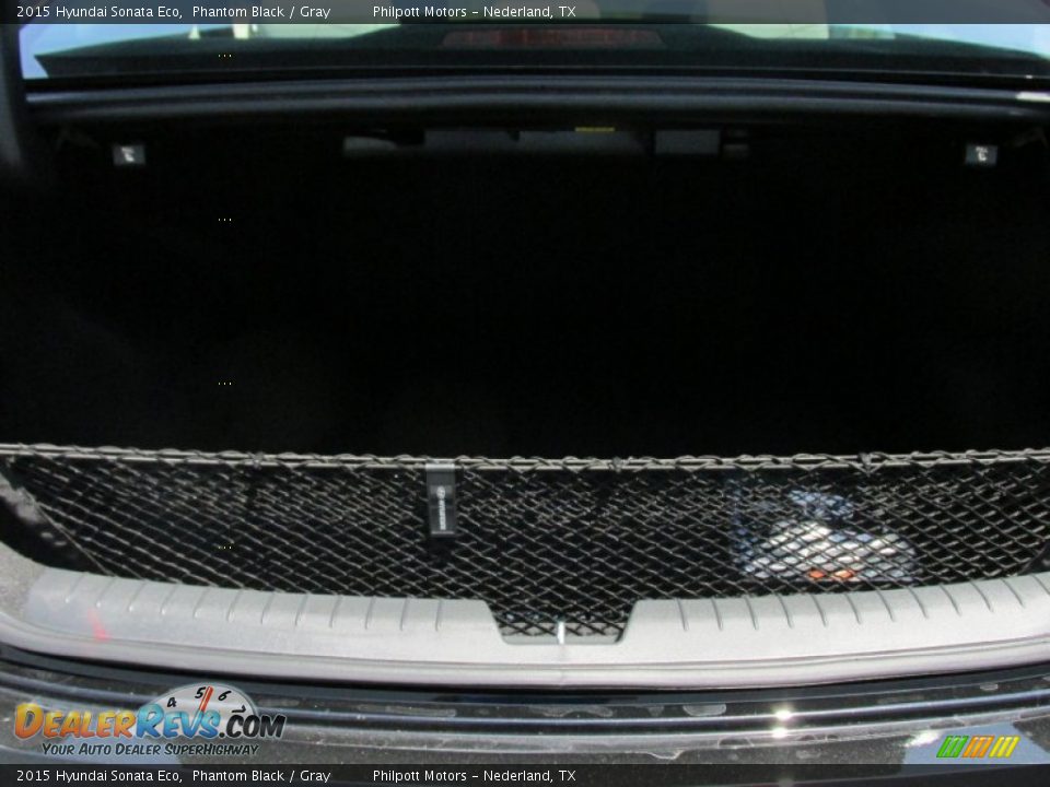 2015 Hyundai Sonata Eco Phantom Black / Gray Photo #15