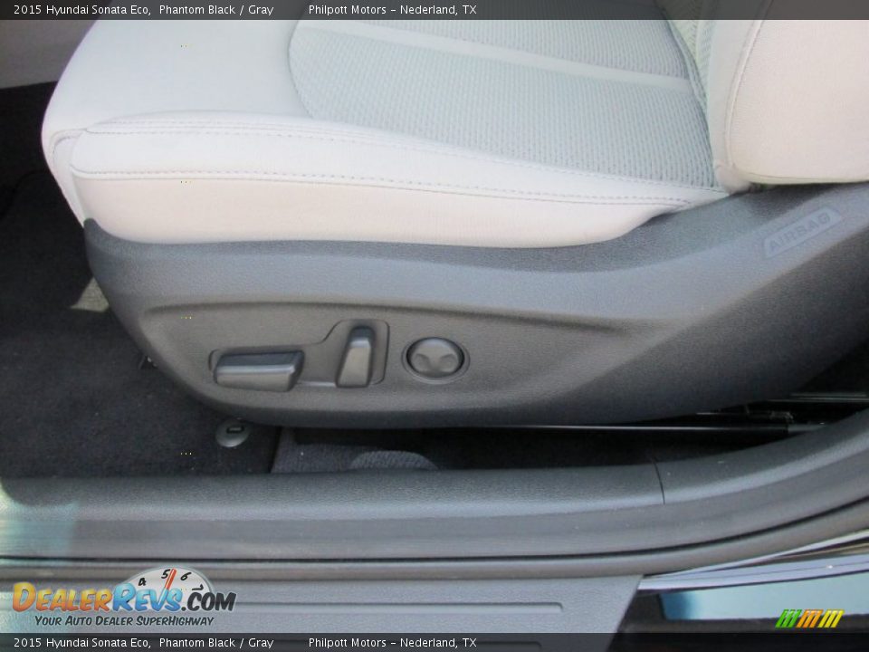 2015 Hyundai Sonata Eco Phantom Black / Gray Photo #21