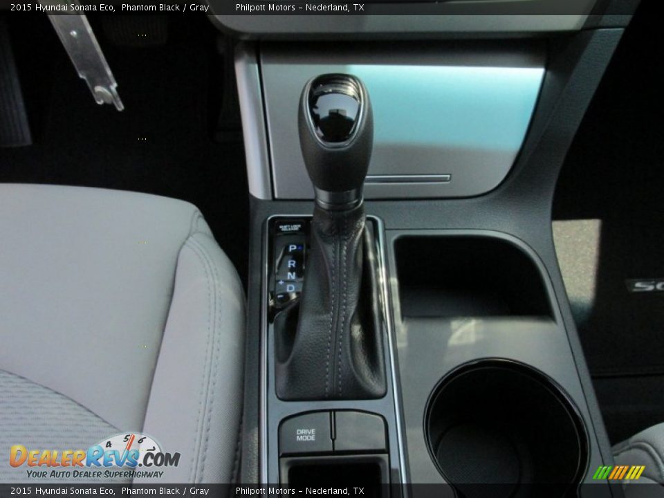 2015 Hyundai Sonata Eco Phantom Black / Gray Photo #26