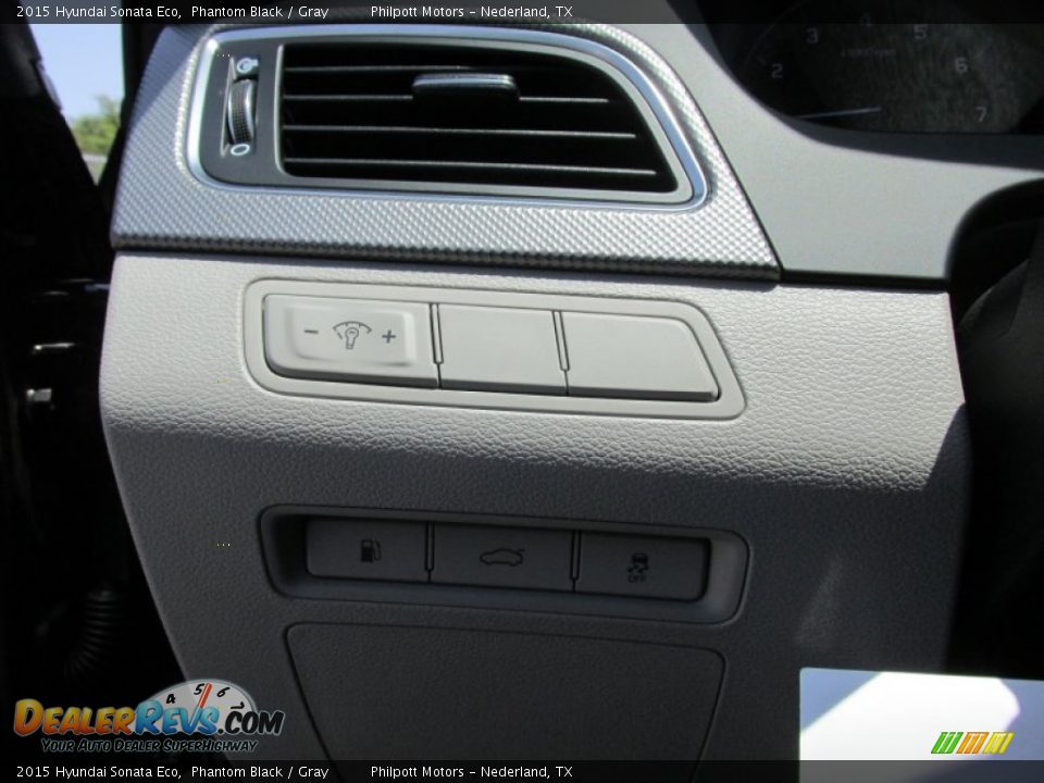 2015 Hyundai Sonata Eco Phantom Black / Gray Photo #29