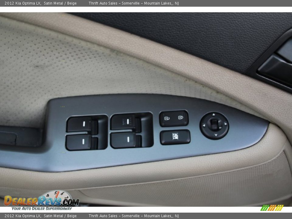 2012 Kia Optima LX Satin Metal / Beige Photo #7