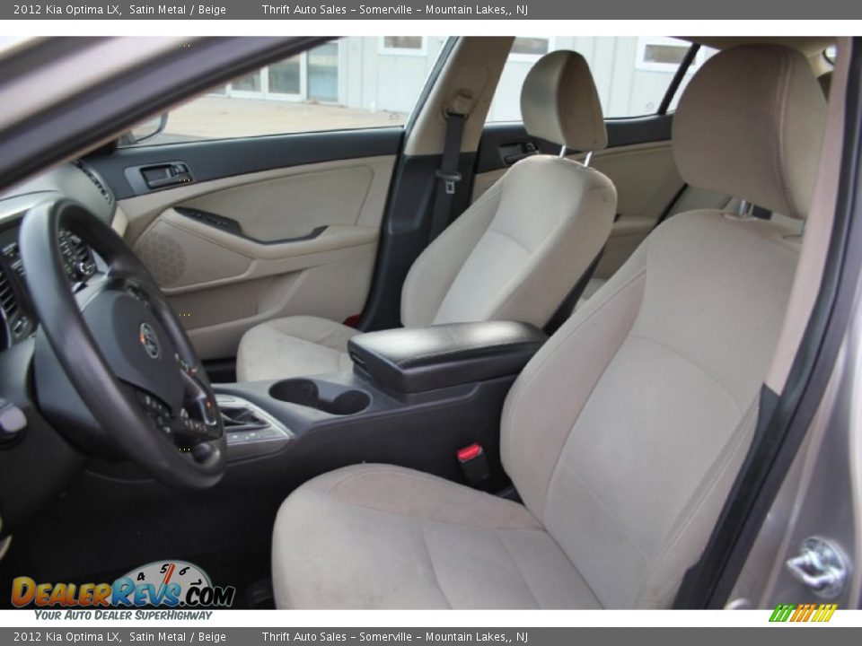 2012 Kia Optima LX Satin Metal / Beige Photo #8