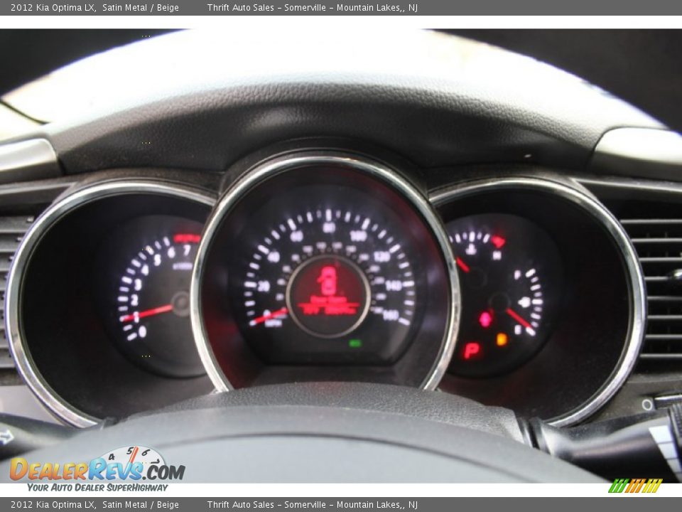 2012 Kia Optima LX Satin Metal / Beige Photo #9
