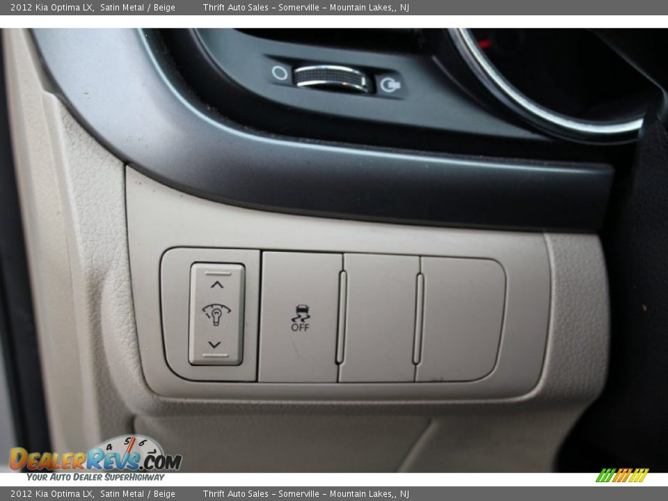 2012 Kia Optima LX Satin Metal / Beige Photo #12