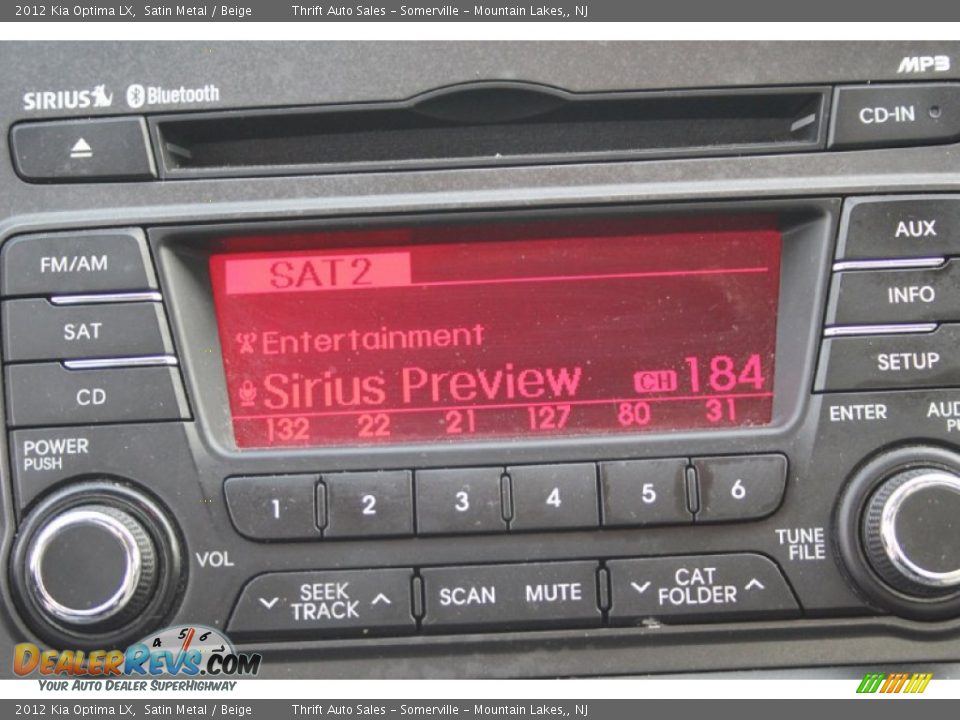 2012 Kia Optima LX Satin Metal / Beige Photo #13