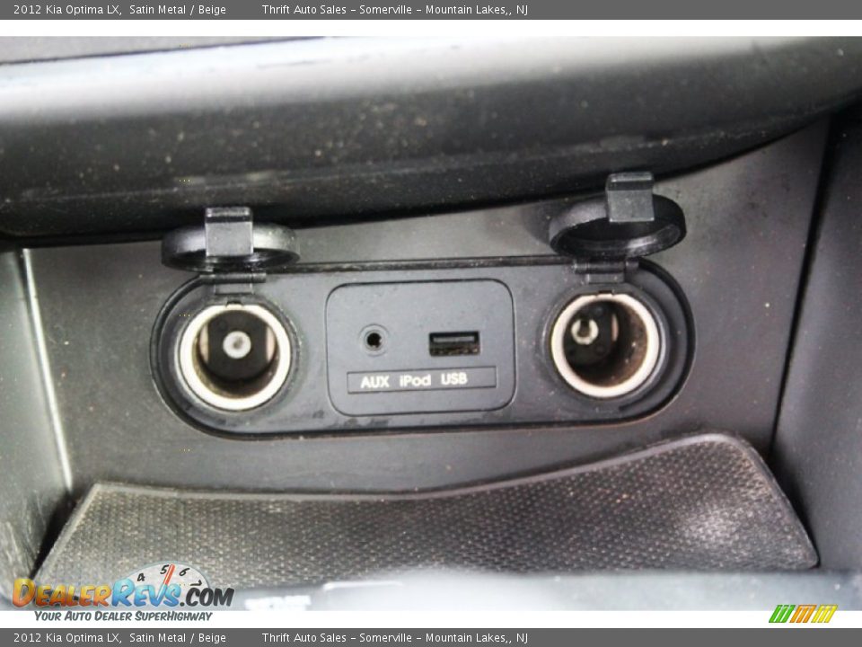 2012 Kia Optima LX Satin Metal / Beige Photo #15