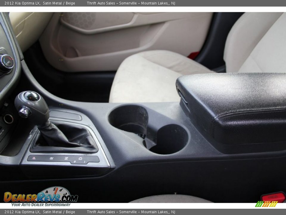2012 Kia Optima LX Satin Metal / Beige Photo #16