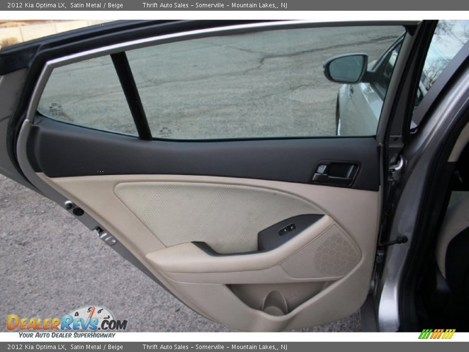 2012 Kia Optima LX Satin Metal / Beige Photo #18