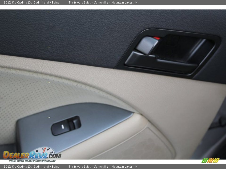 2012 Kia Optima LX Satin Metal / Beige Photo #19
