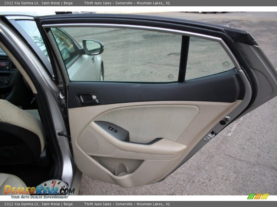 2012 Kia Optima LX Satin Metal / Beige Photo #22