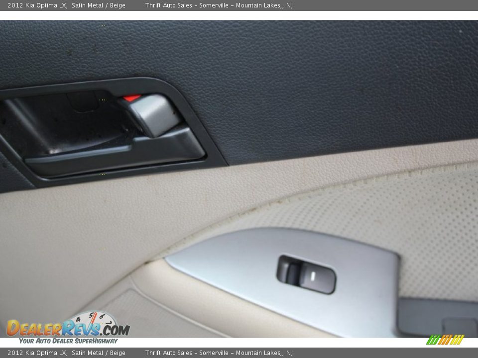 2012 Kia Optima LX Satin Metal / Beige Photo #23