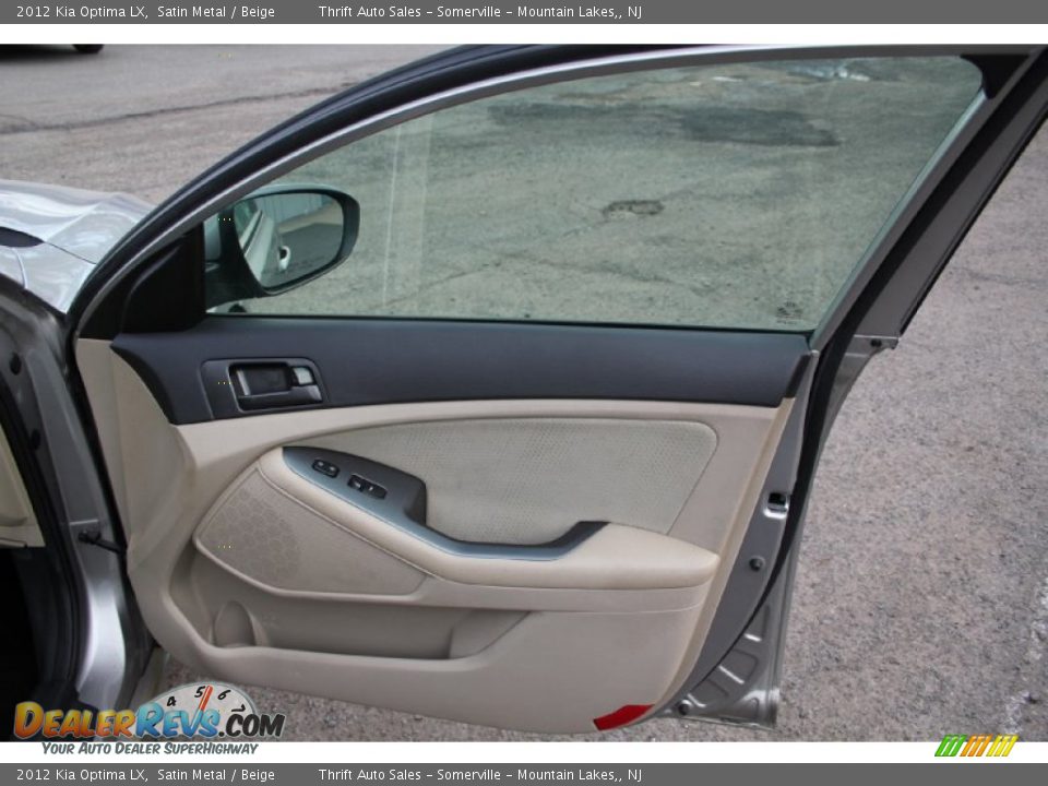 2012 Kia Optima LX Satin Metal / Beige Photo #24