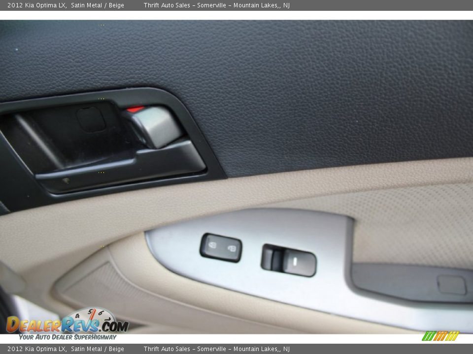 2012 Kia Optima LX Satin Metal / Beige Photo #25