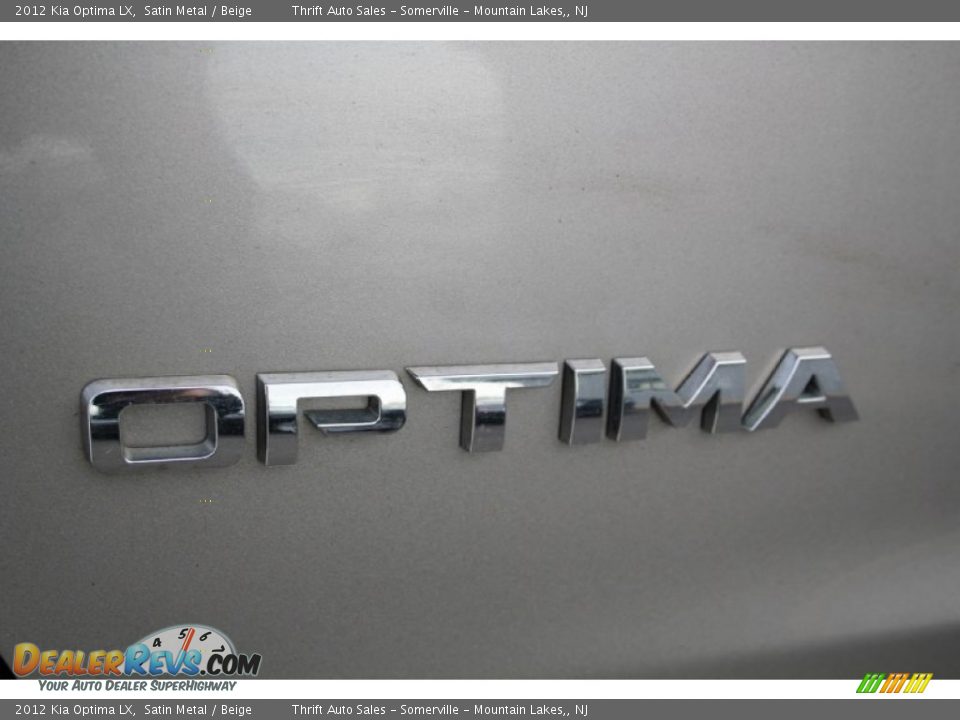 2012 Kia Optima LX Satin Metal / Beige Photo #28