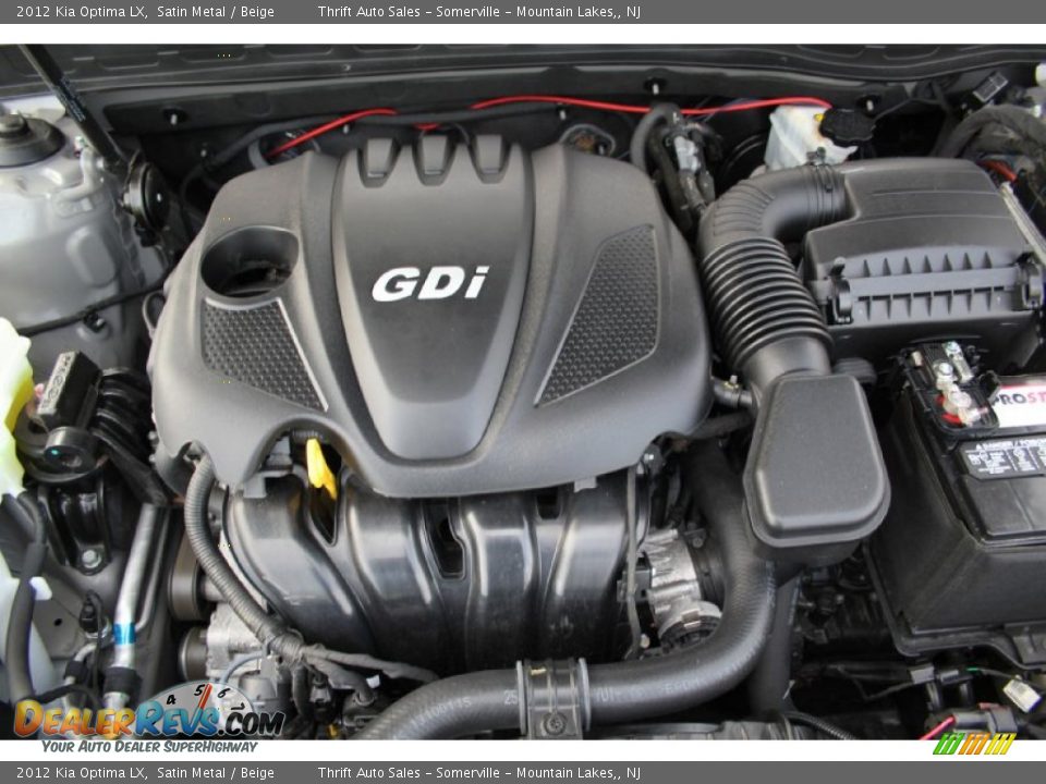 2012 Kia Optima LX Satin Metal / Beige Photo #29