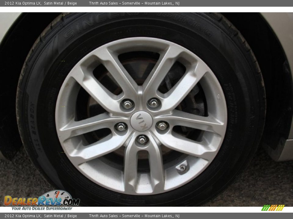2012 Kia Optima LX Satin Metal / Beige Photo #30